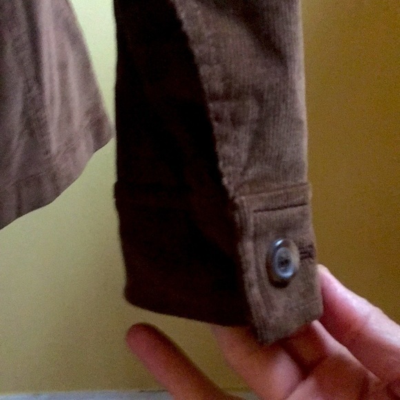 Piazza Sempione brown corduroy jacket with belt - Picture 6 of 11